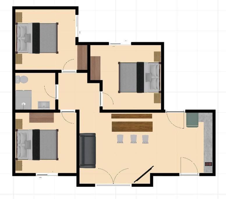 Orange Apartment นิกิติ ภายนอก รูปภาพ